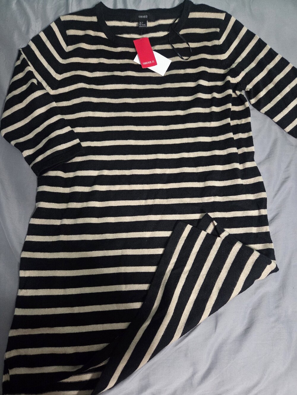 FOREVER 21 Sweater Dress, Size: Large
